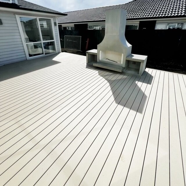 White Decking