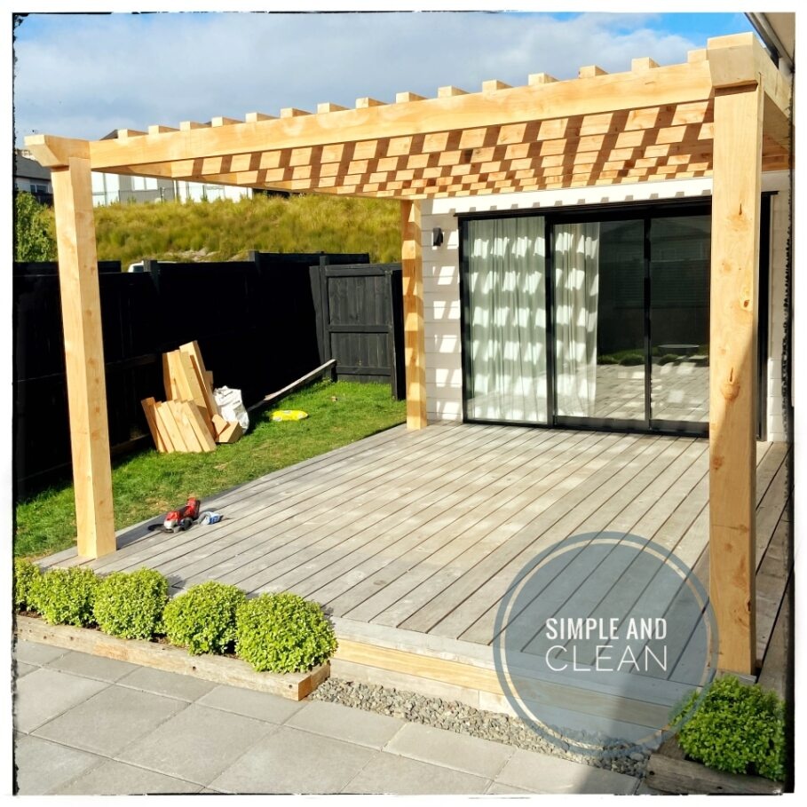 Custom pergola project 2