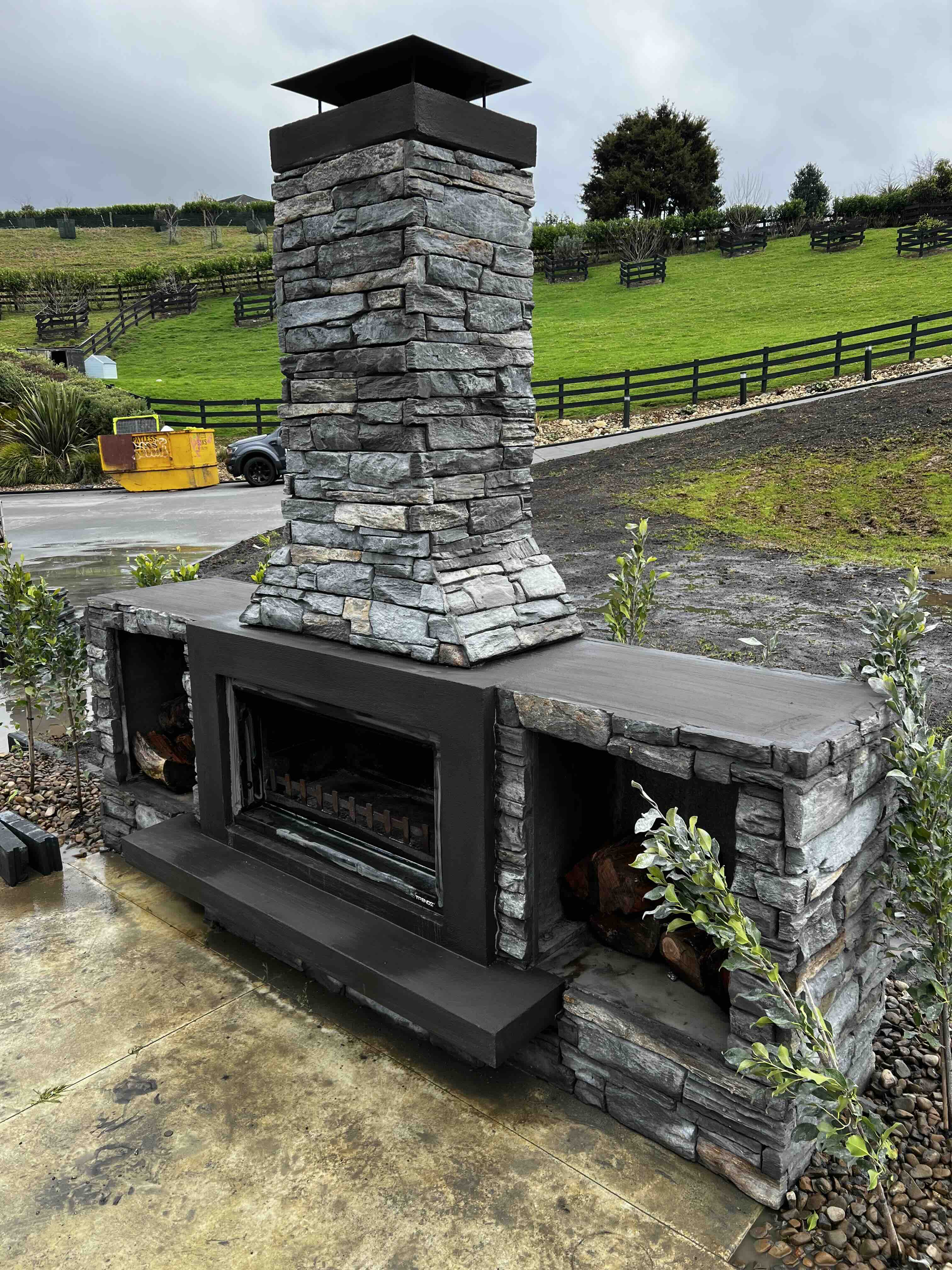 Custom fire features